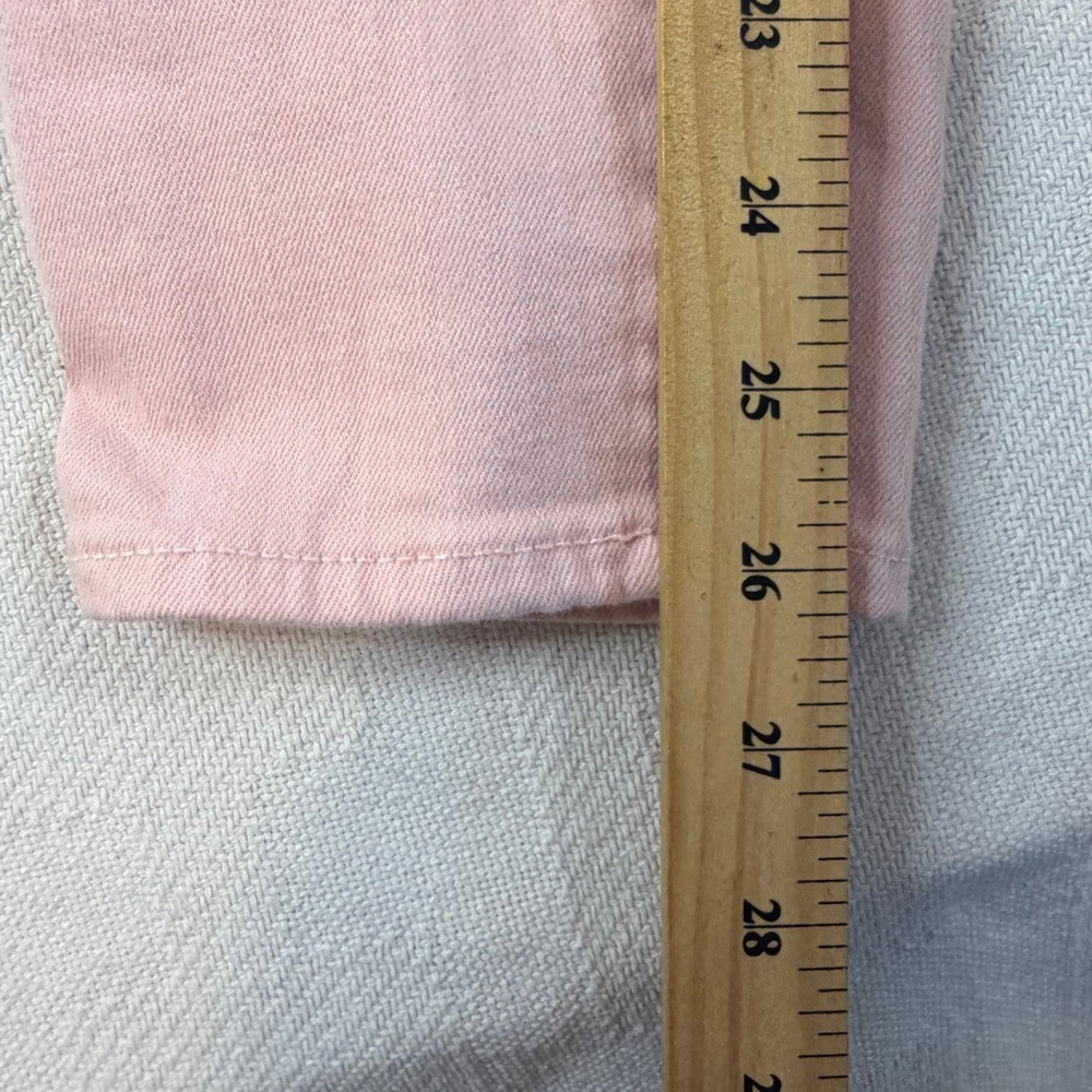 Lucky Brand Lolita Skinny Pink Side Stripe Mid Rise Jeans Womens 8/29 - Picture 7 of 10